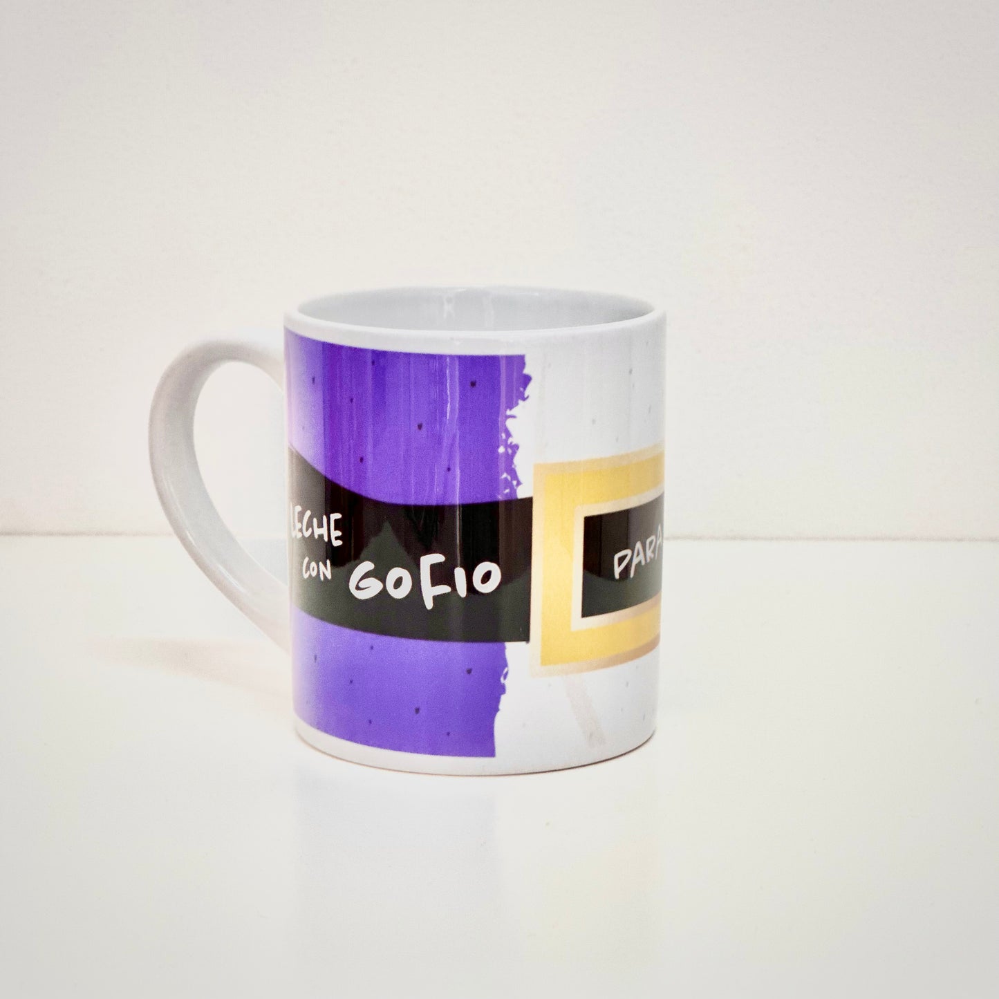 Taza Navidad "Leche con gofio para Melchor"