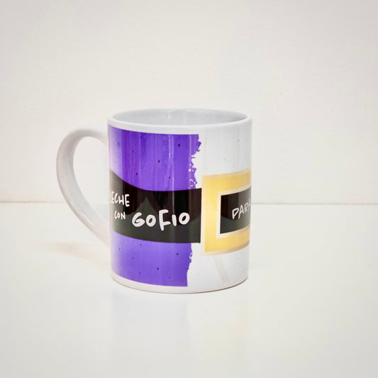 Taza Navidad "Leche con gofio para Melchor"