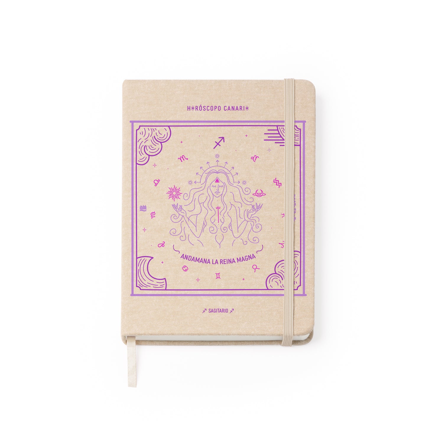 Libreta Horóscopo Canario "Andamana la reina Magna" (Sagitario)