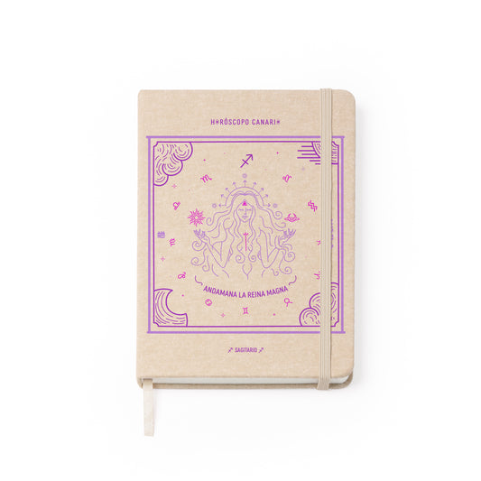 Libreta Horóscopo Canario "Andamana la reina Magna" (Sagitario)