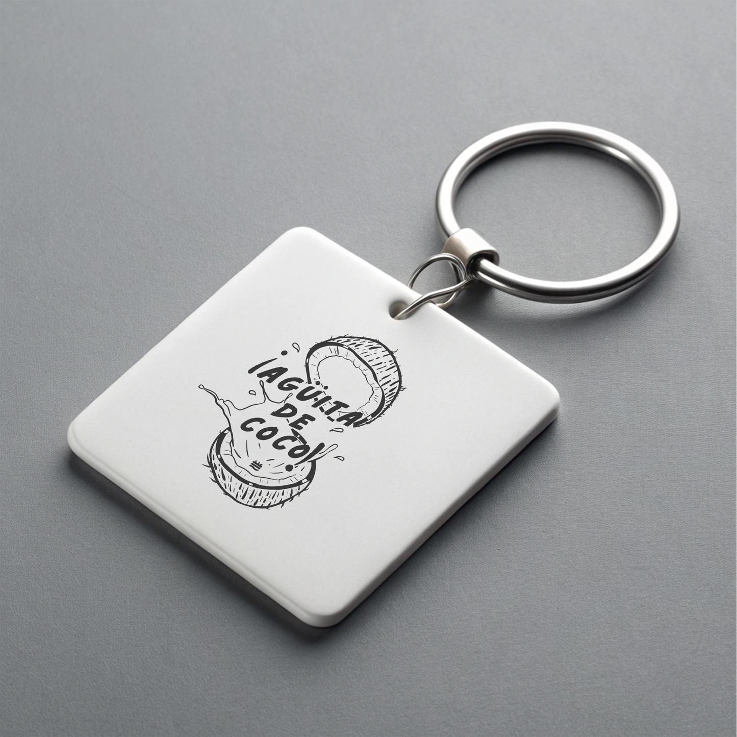 Llavero "Agüita de coco" Opción 2