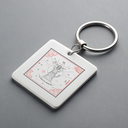 Llavero Horóscopo Canario "Diablo de Timanfaya" (Escorpio)