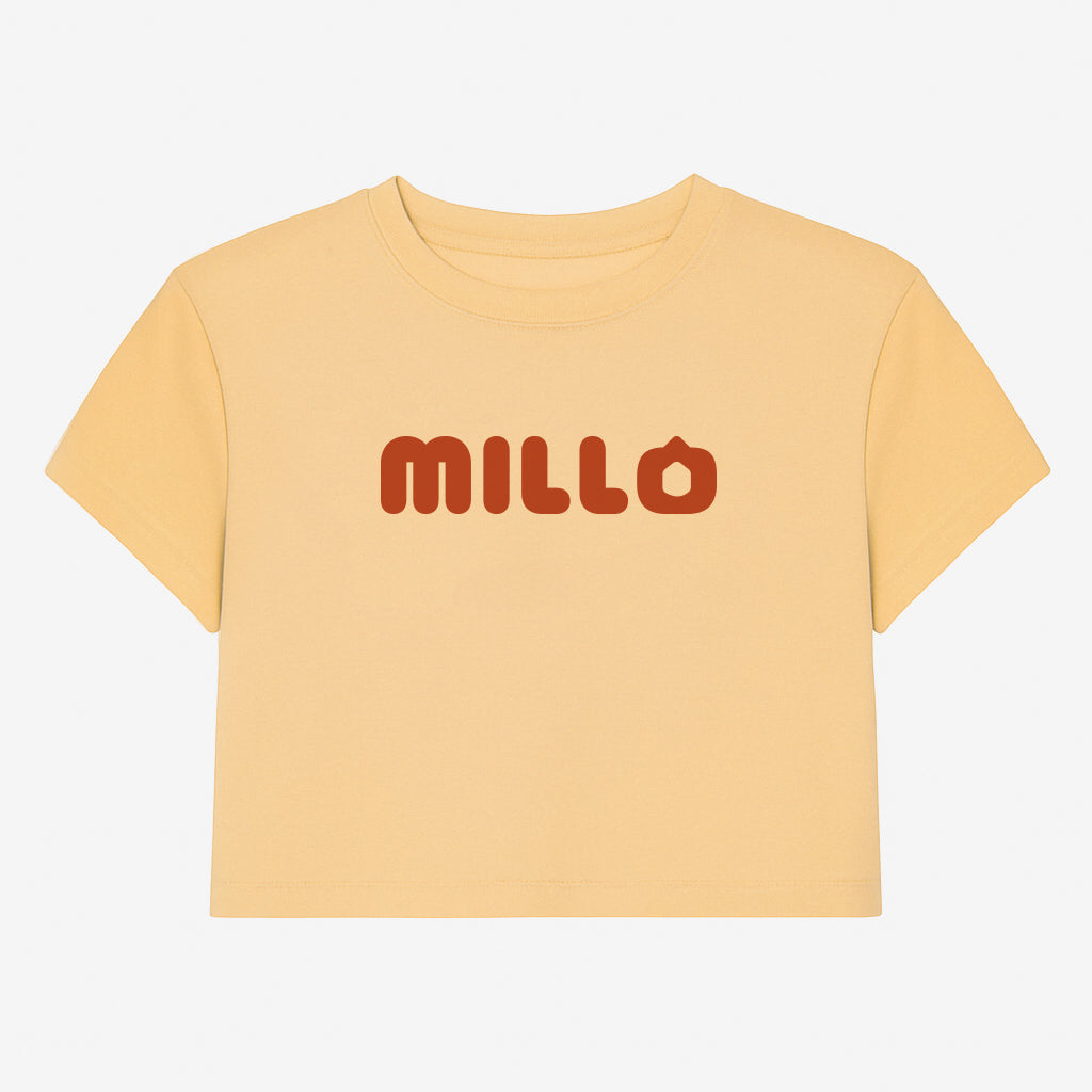 Crop Top Regular Beige "Millo"