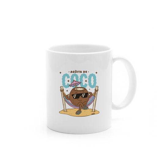 Taza "Agüita de coco" Nuevo