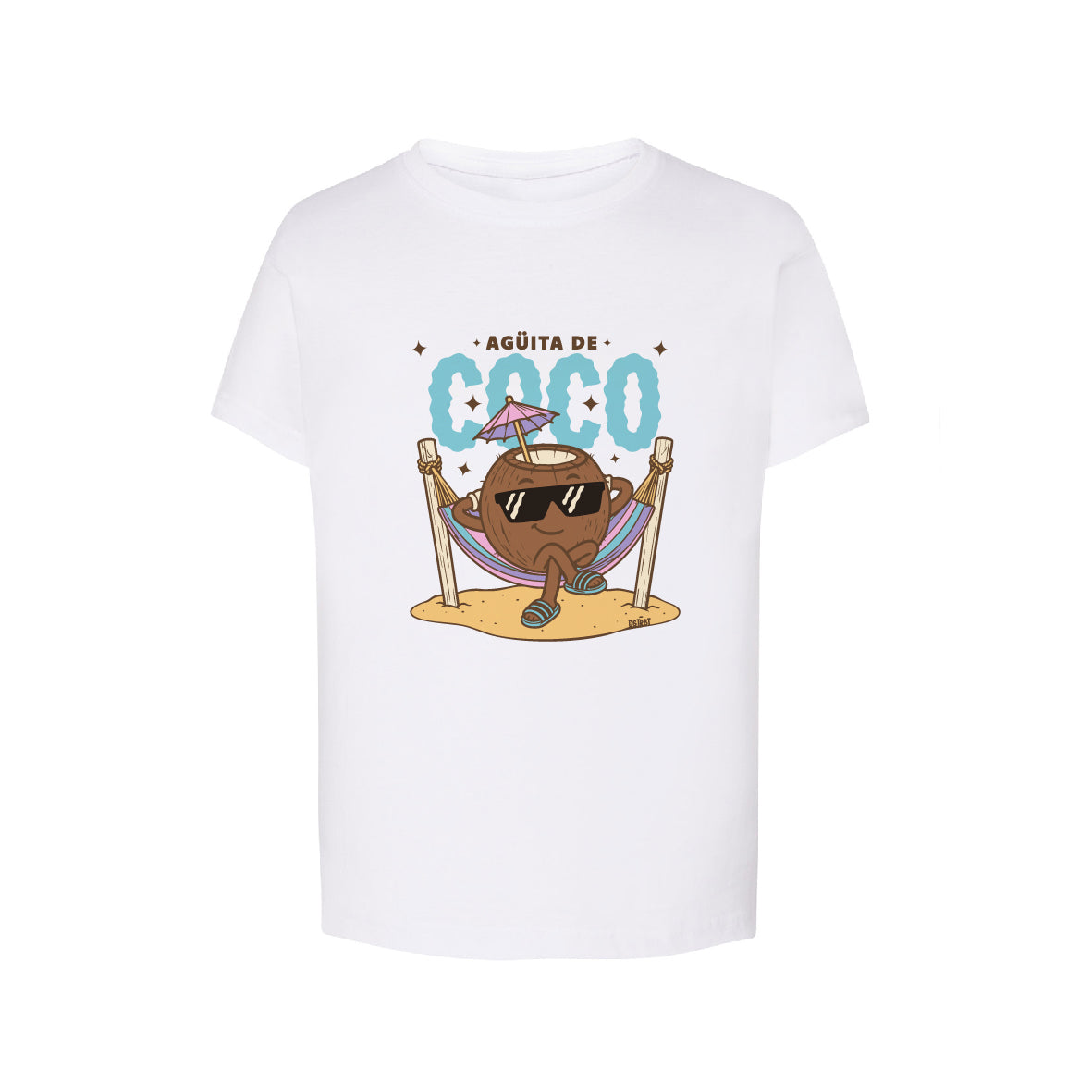 Camiseta Regular BL Kids "Agüita de coco" Nuevo