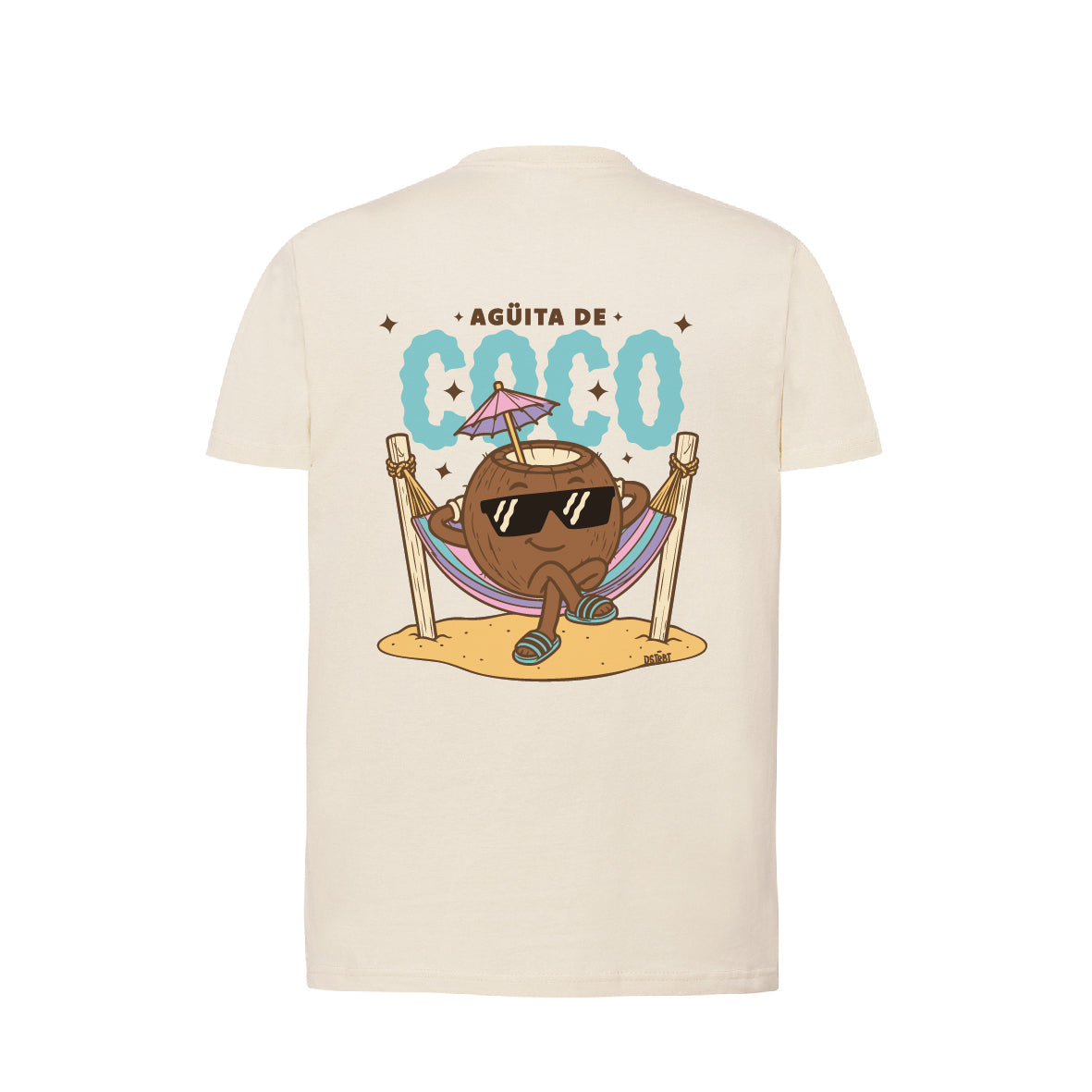 Camiseta Ivory "Agüita de coco" Nuevo