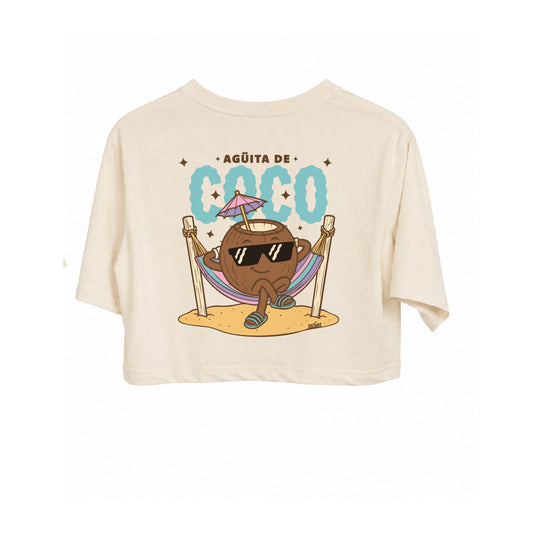 Top Ivory "Agüita de coco" Nuevo