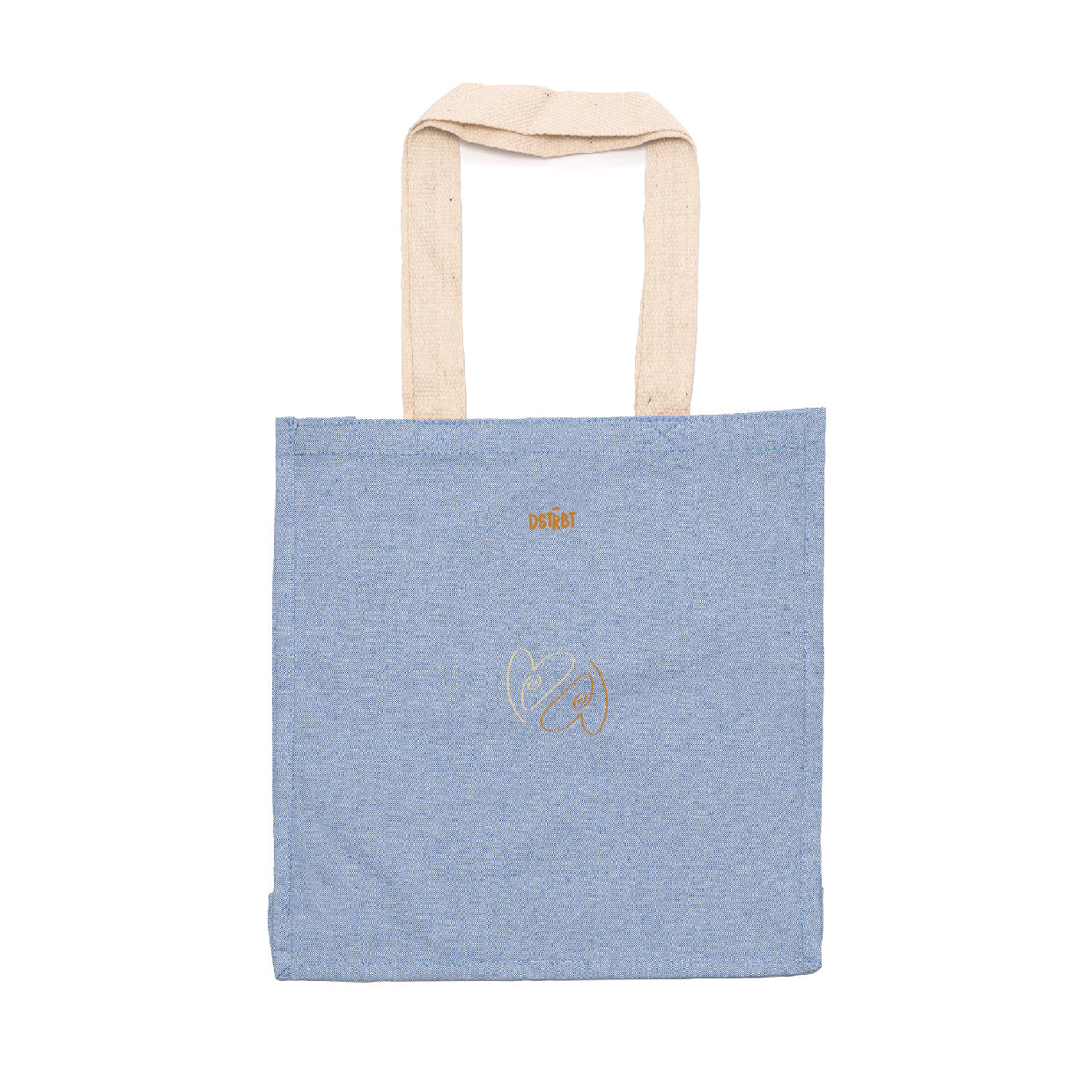 Bolso ¨Chacha Ma, Te quiero" Azul