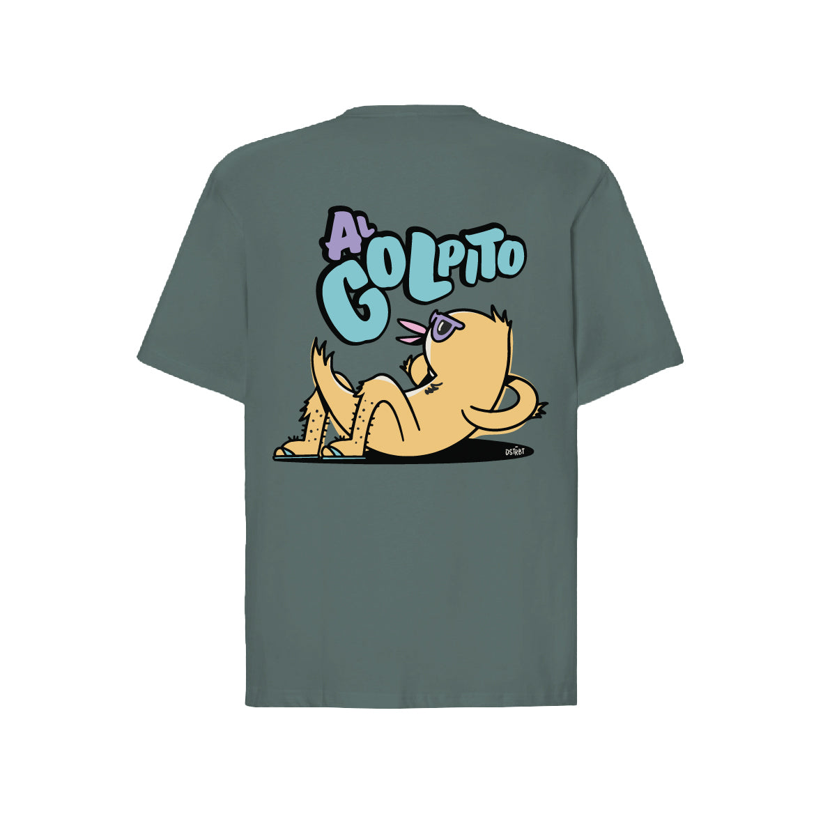 Camiseta Oversize "Al Golpito" VD