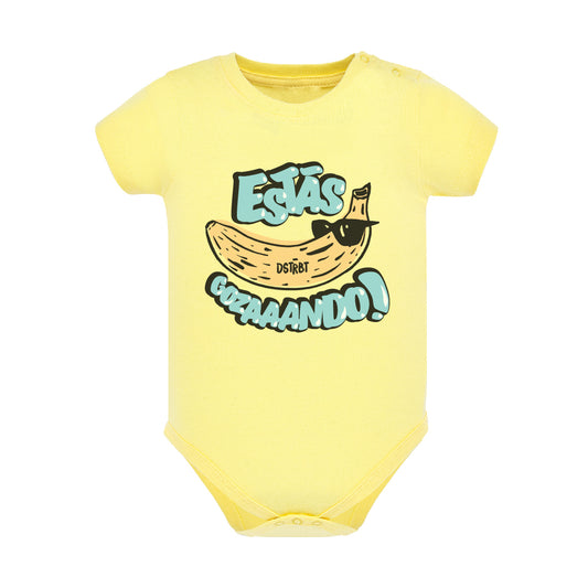 Body amarillo "Estás Gozando"