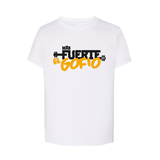 Camiseta Regular BL Kids "Más Fuerte que el Gofio"