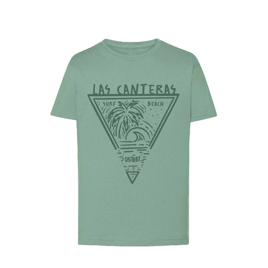 Camiseta Regular Verde Kids "Las Canteras"