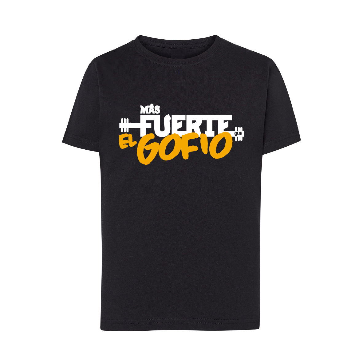 Camiseta Regular NG Kids "Más Fuerte que el Gofio"