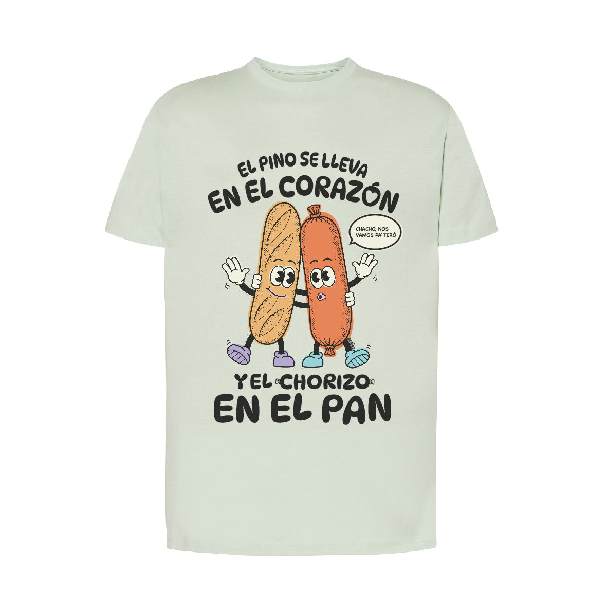 Camiseta Reg Verde claro "El pino, Teror" Op. 1