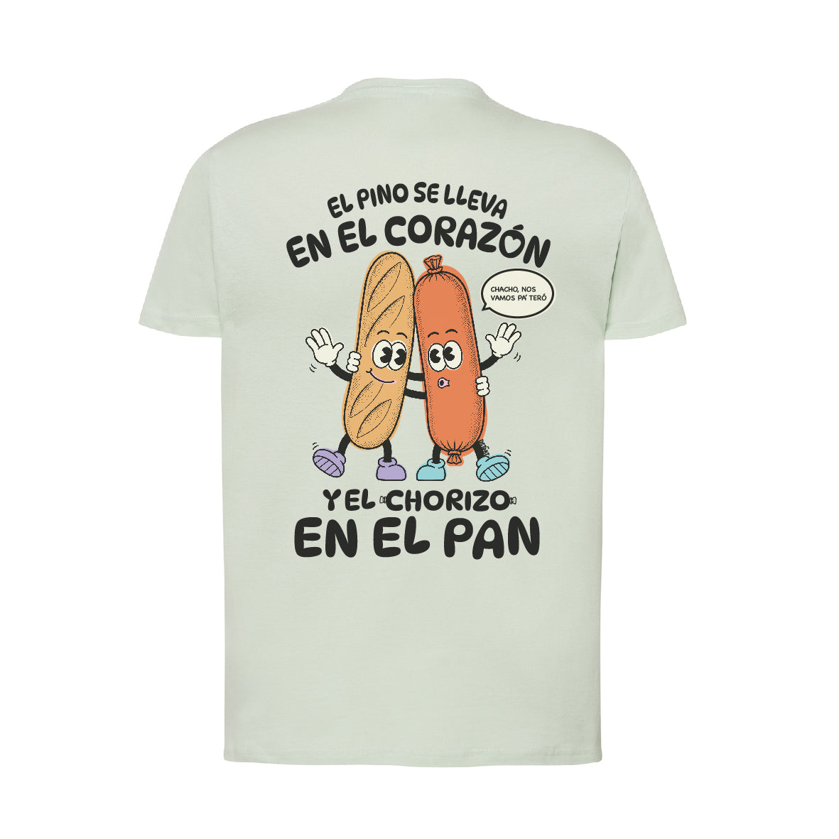 Camiseta Reg Verde claro "El pino, Teror" Op. 2