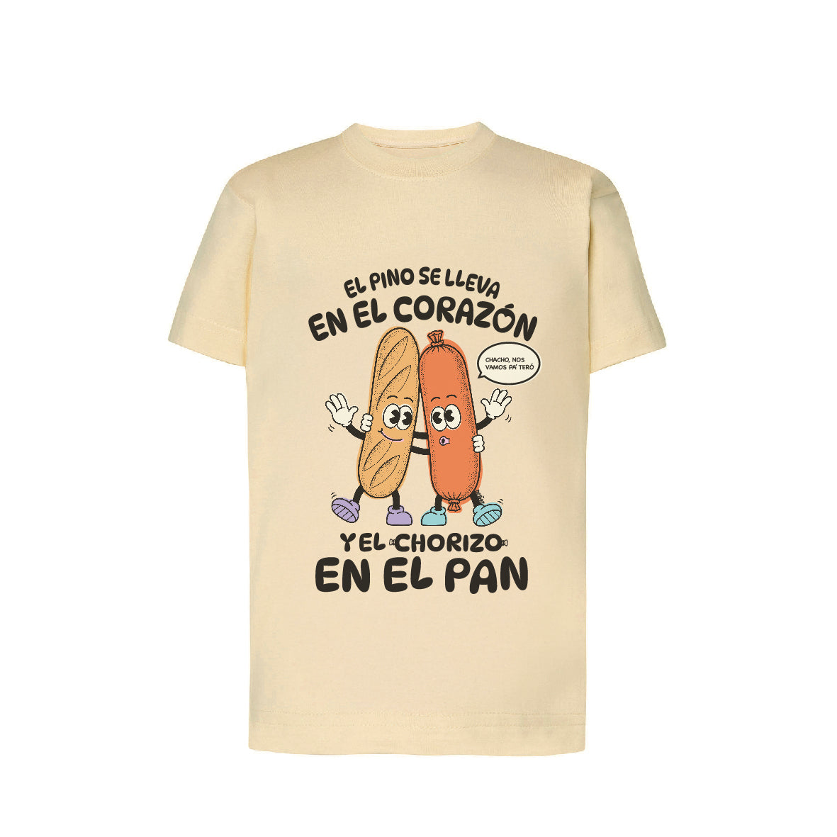Camiseta infantil Regular Beige "El Pino, Teror"