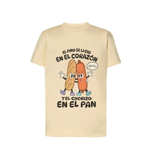Camiseta infantil Regular Beige "El Pino, Teror"