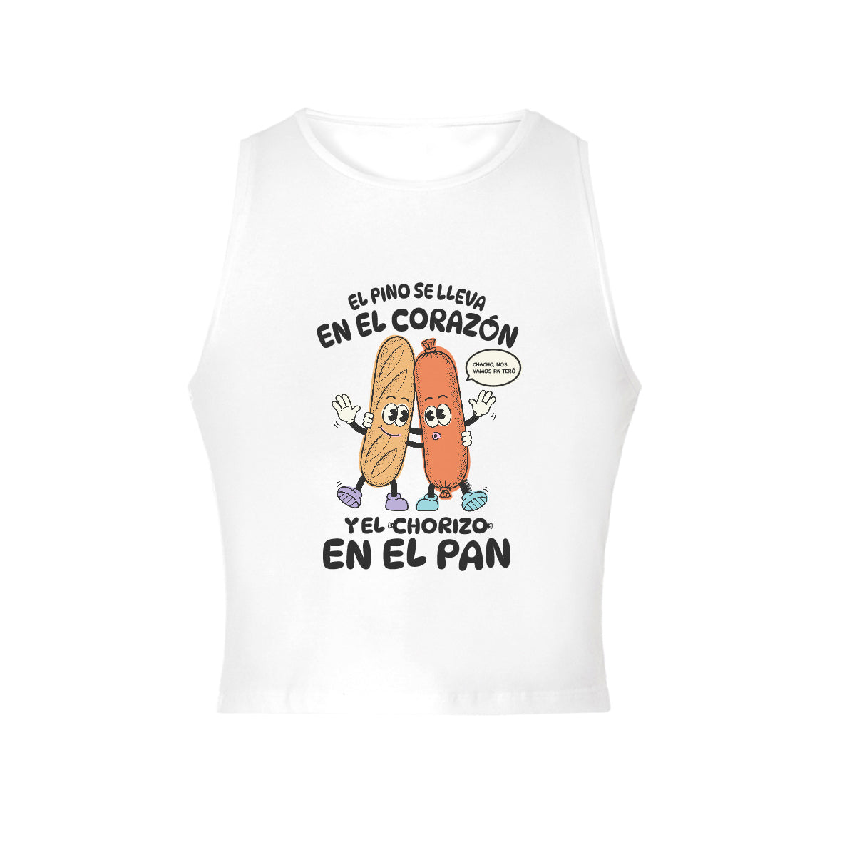 Top BL Sin mangas "El pino, Teror"