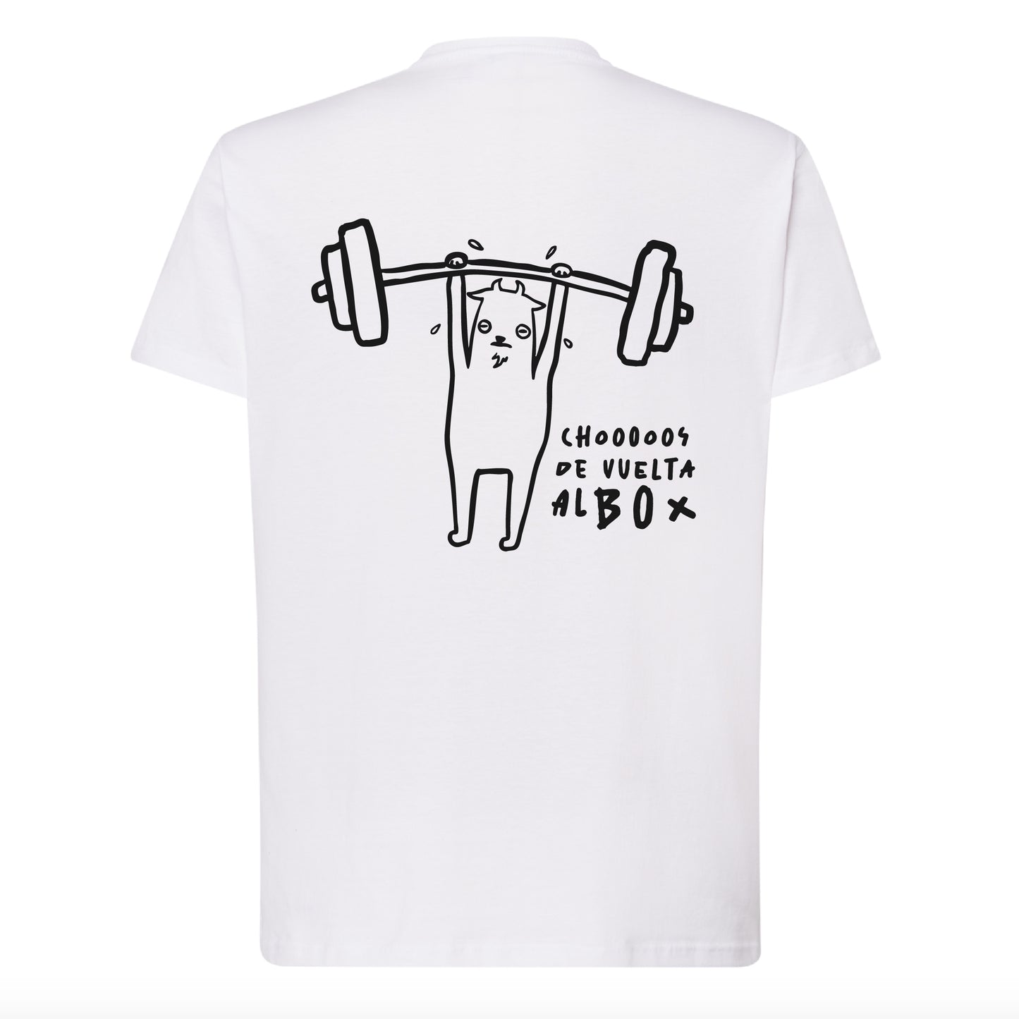 Camiseta Reg "Chooos de vuelta al box" BL