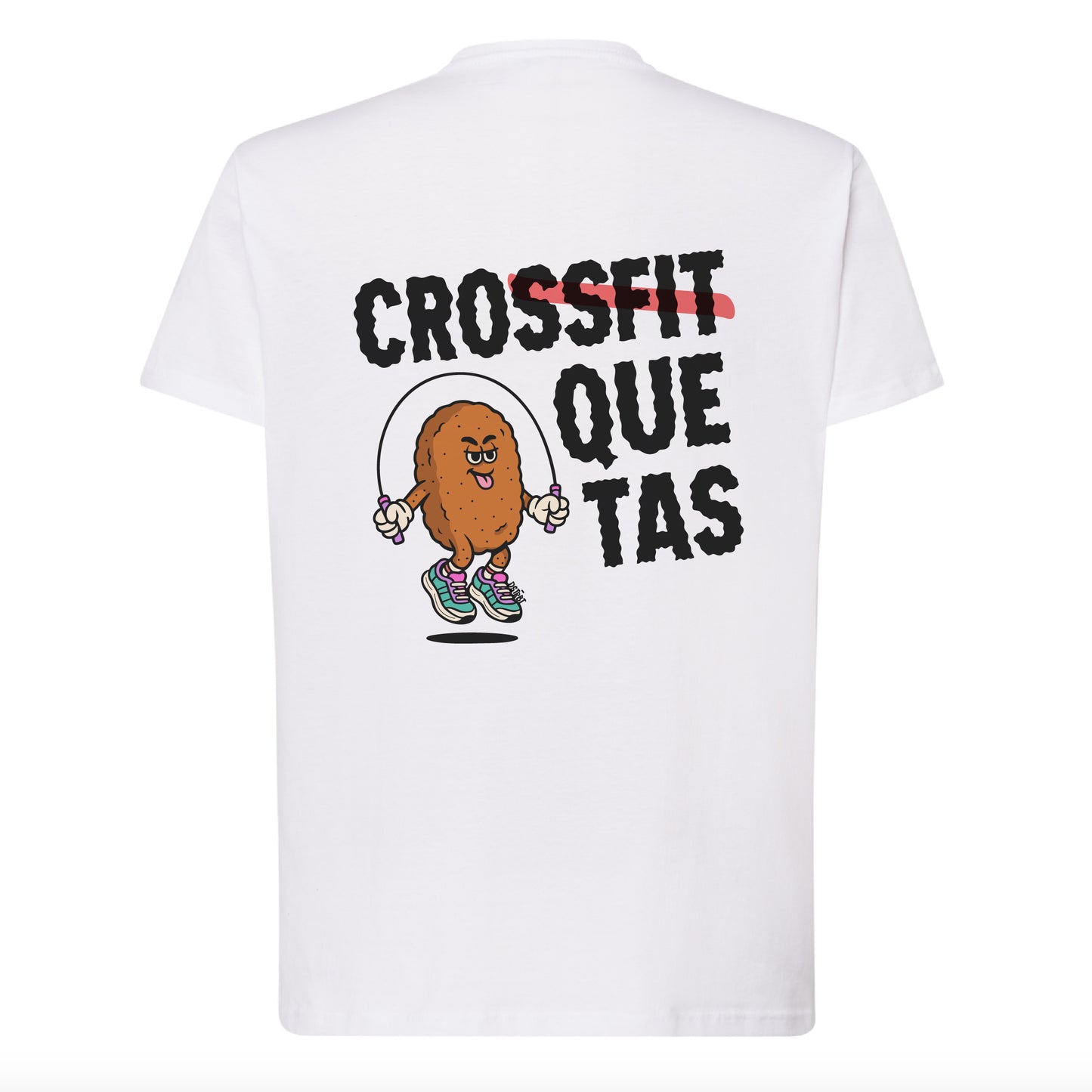 Camiseta Reg "Cro(ssfit)quetas" BL