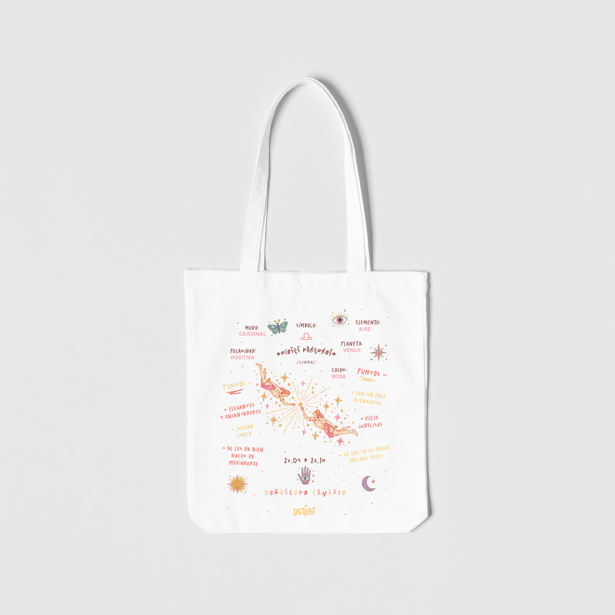 Totebag BL HC "Dioses Paredros"(Libra) Nuevo diseño