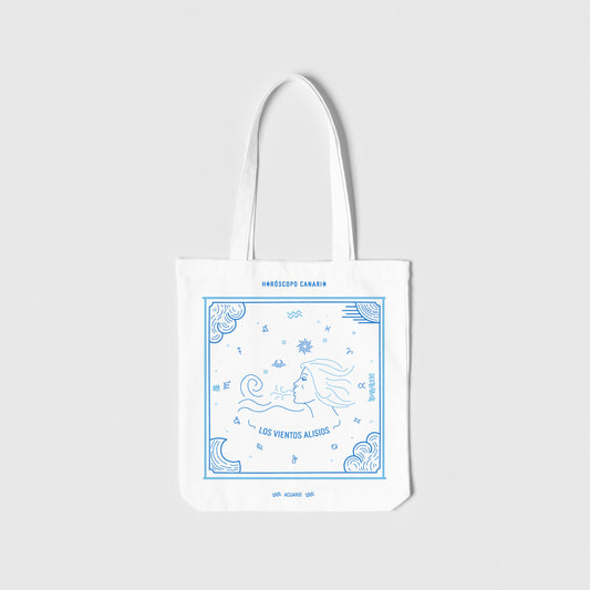 Totebag BL Horóscopo Canario "Vientos Alisios" (Acuario)