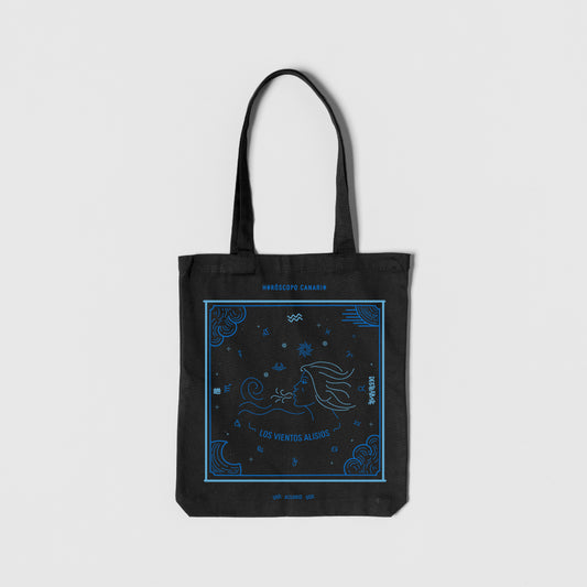 Totebag NG Horóscopo Canario "Vientos Alisios" (Acuario)