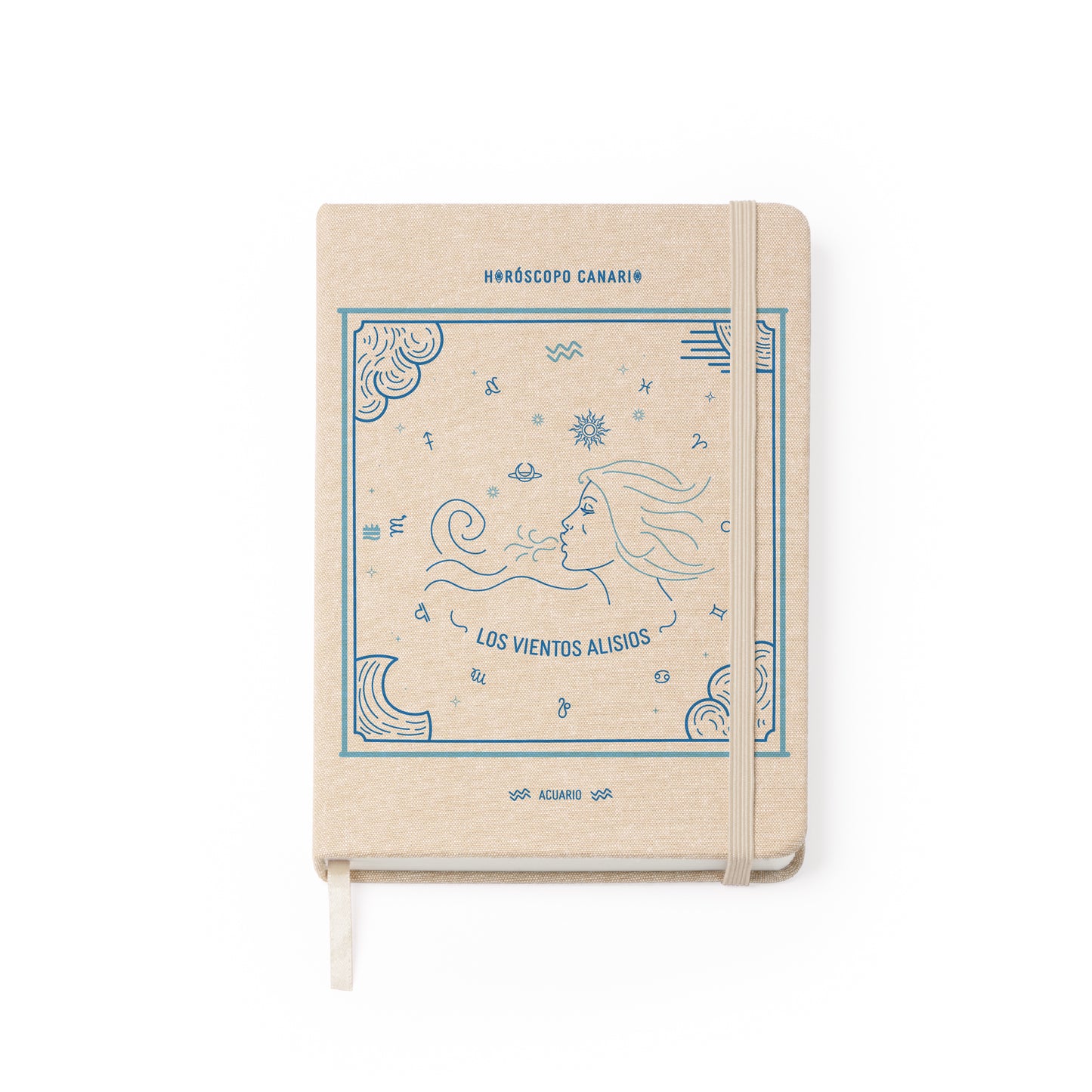 Libreta Horóscopo Canario "Vientos Alisios" (Acuario)