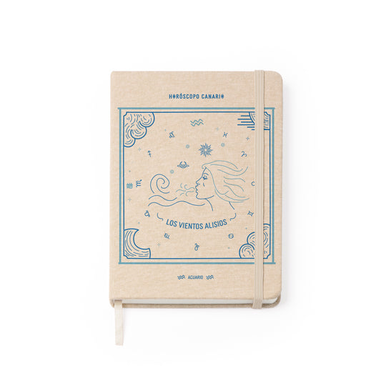 Libreta Horóscopo Canario "Vientos Alisios" (Acuario)