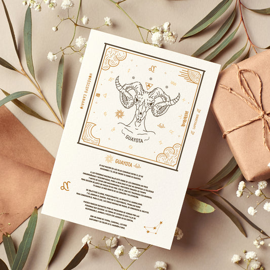 Print Horóscopo Canario "Guayota" (Capricornio)