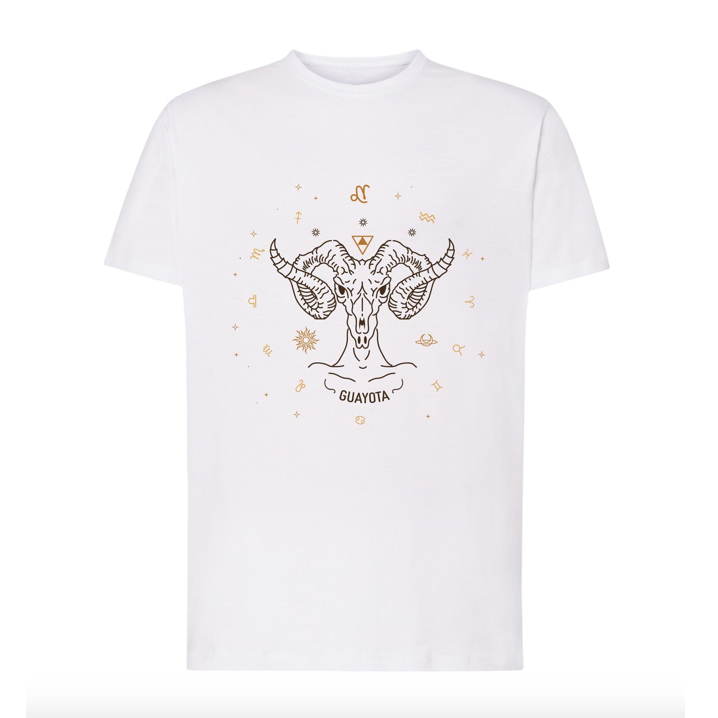 Camiseta Reg BL "Guayota" (Capricornio) Horóscopo Canario