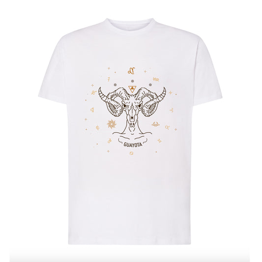 Camiseta Reg BL "Guayota" (Capricornio) Horóscopo Canario