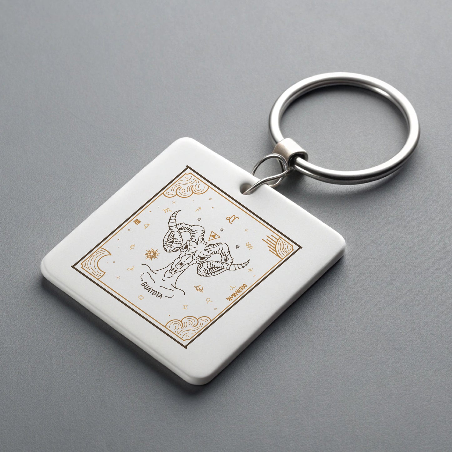 Llavero Horóscopo Canario "Guayota" (Capricornio)