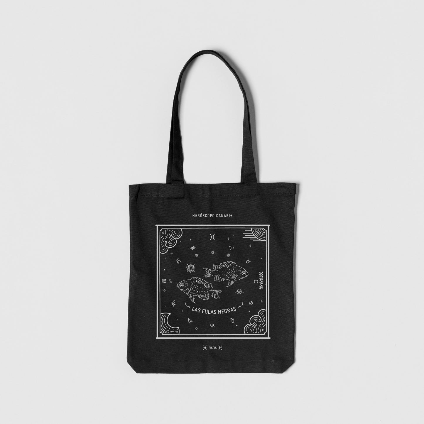 Totebag NG Horóscopo Canario "Las Fulas Negras" (Piscis)