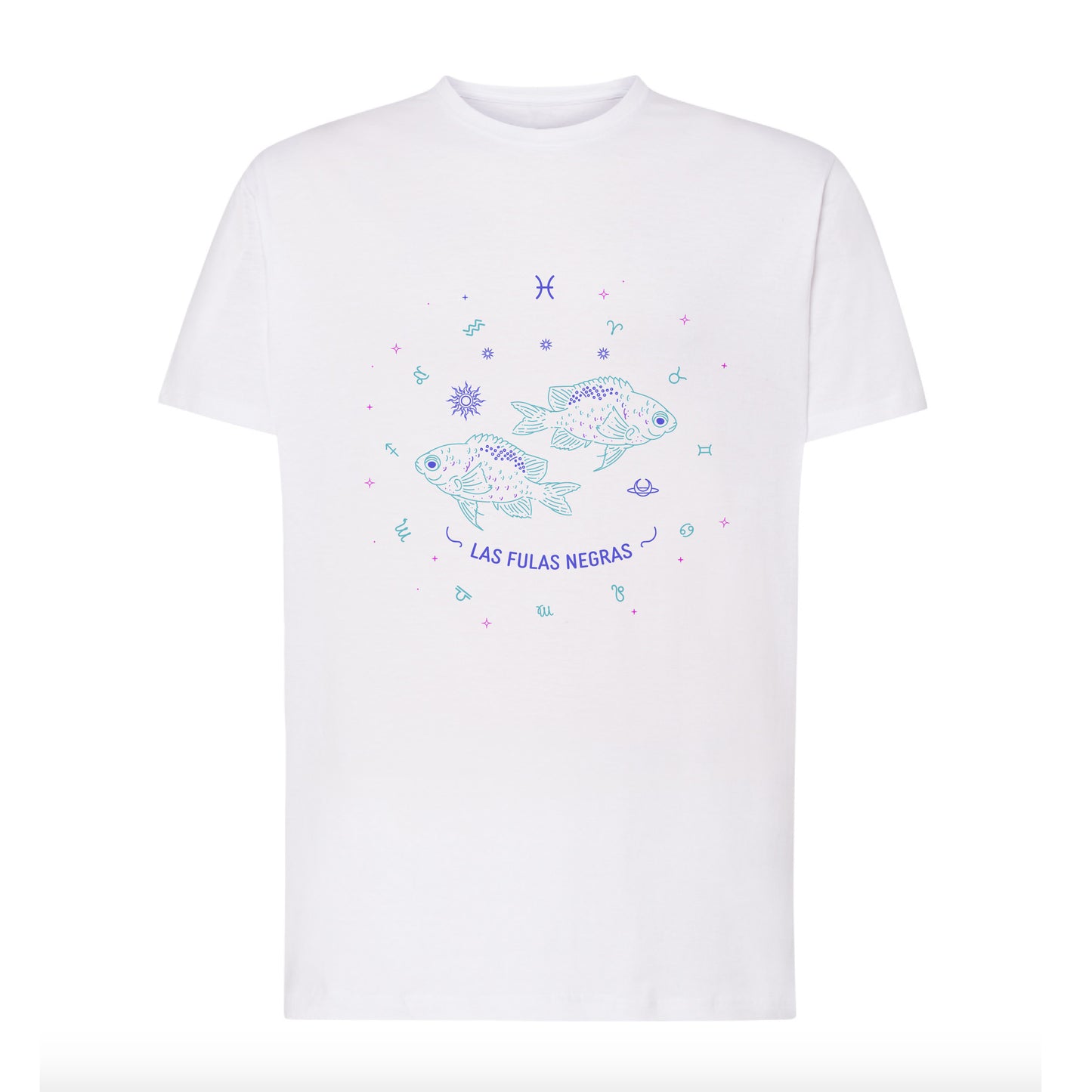 Camiseta Reg BL "Las Fulas Negras" (Piscis) Horóscopo Canario