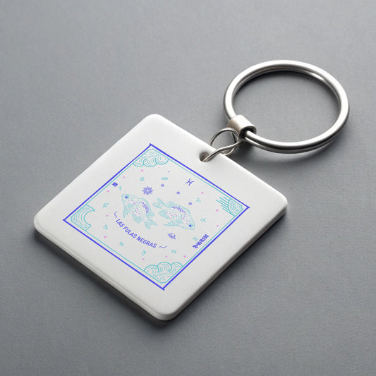 Llavero Horóscopo Canario "Las Fulas Negras" (Piscis)