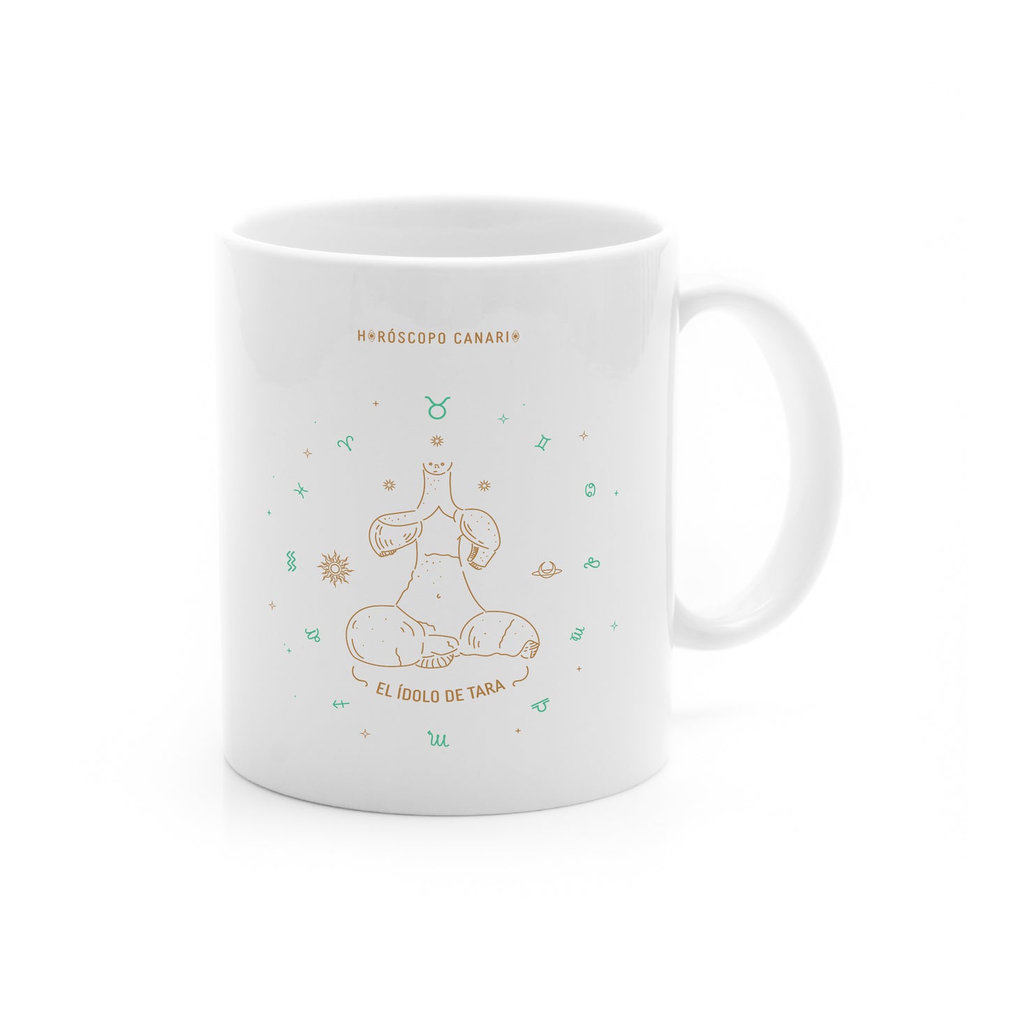 Taza BL Horóscopo Canario "EL Ídolo de Tara" (Tauro)