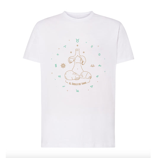 Camiseta Reg BL "El Ídolo de Tara" (Tauro) Horóscopo Canario