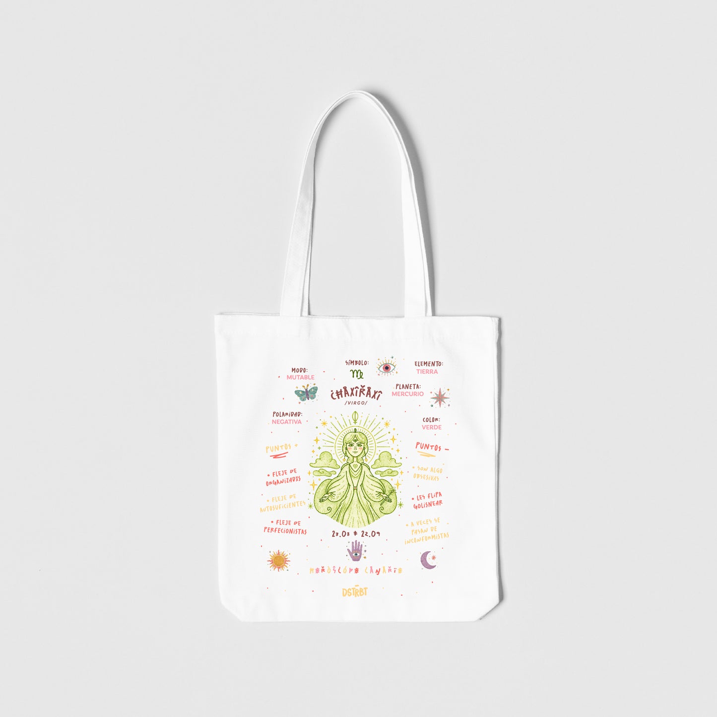Totebag BL HC "Chaxiraxi"(Virgo) Nuevo diseño
