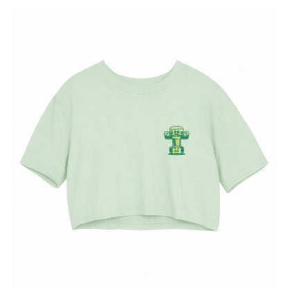 Top Verde Claro Regular "Burbeers"