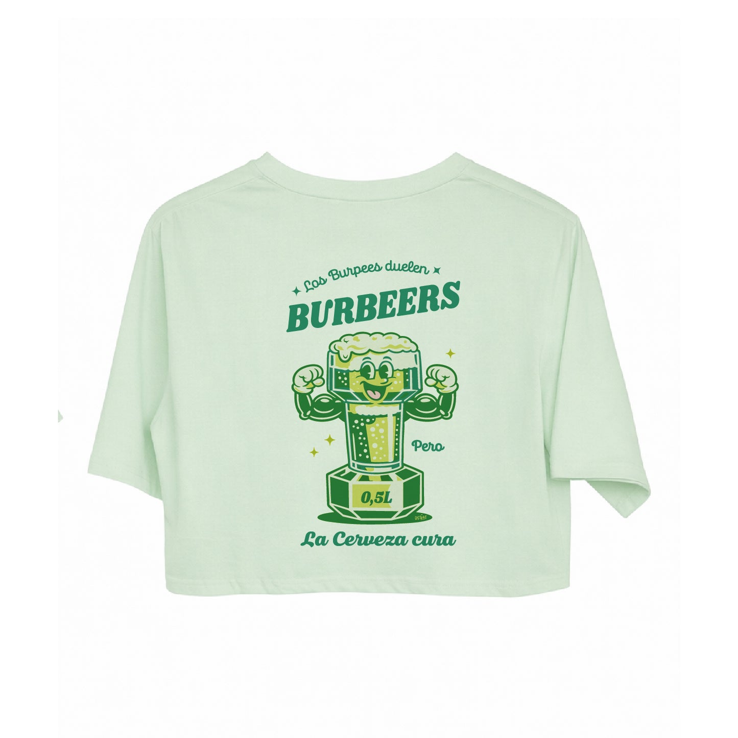 Top Verde Claro Regular "Burbeers"