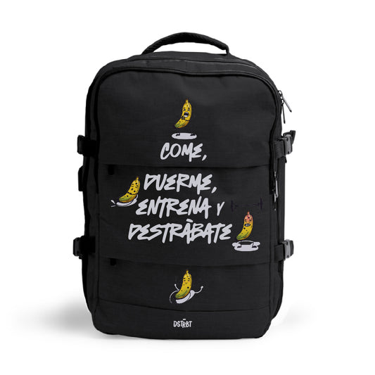 Mochila NG "Come, duerme, entrena y destrábate"
