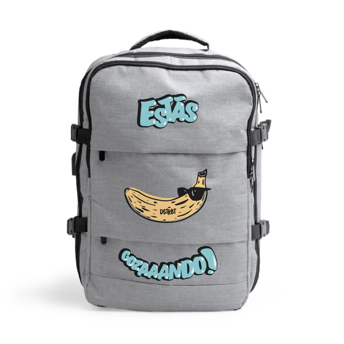 Mochila Gris "Estás Gozaaando"