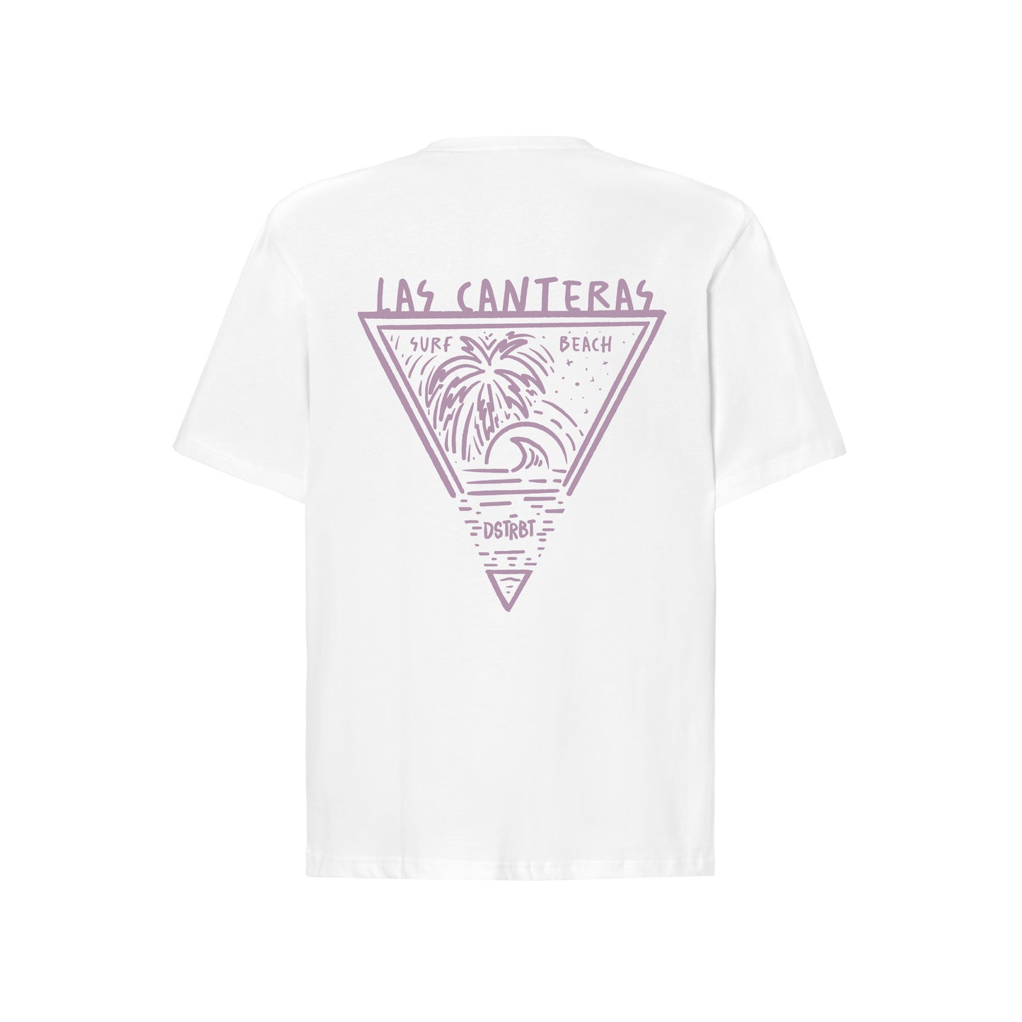 Camiseta Oversize Blanca" Las Canteras"