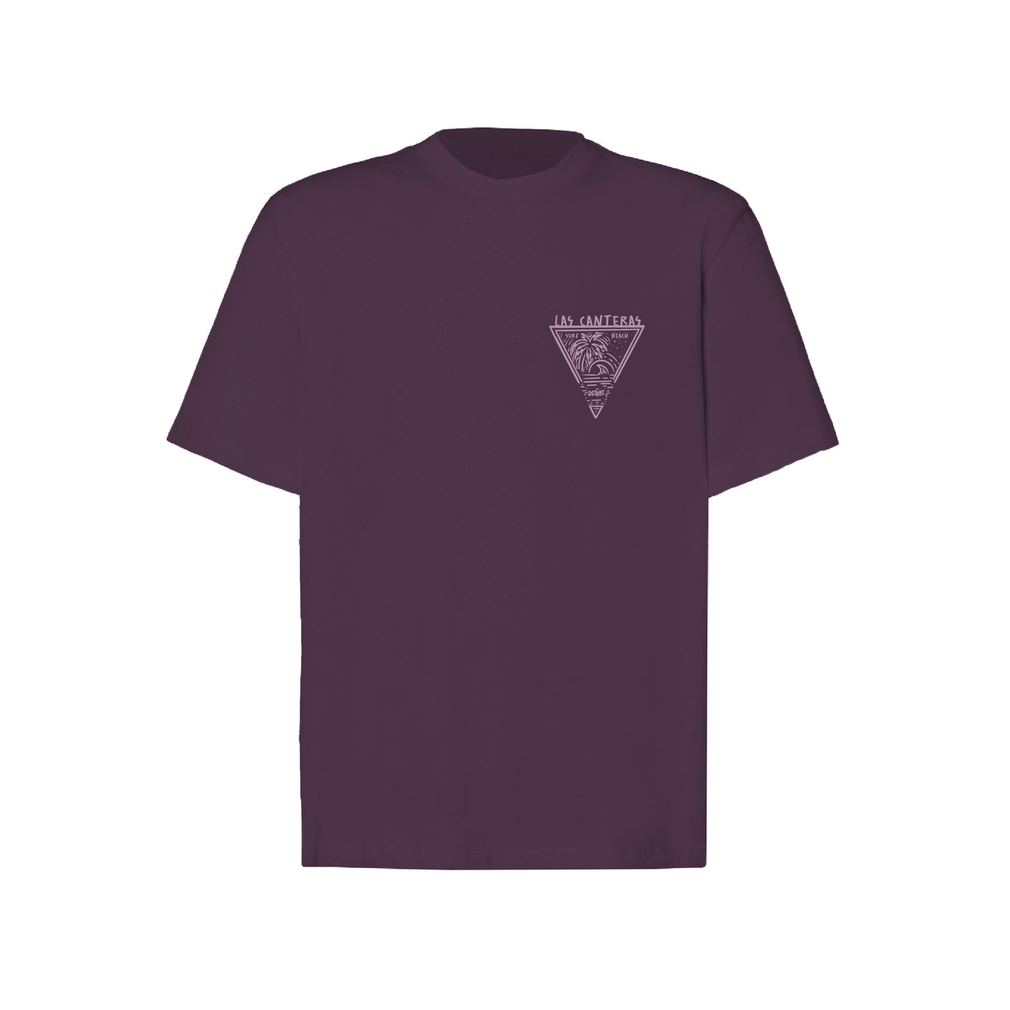 Camiseta Oversize Morada " Las Canteras"