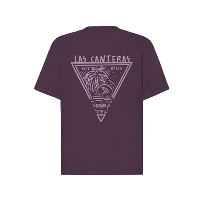 Camiseta Oversize Morada " Las Canteras"
