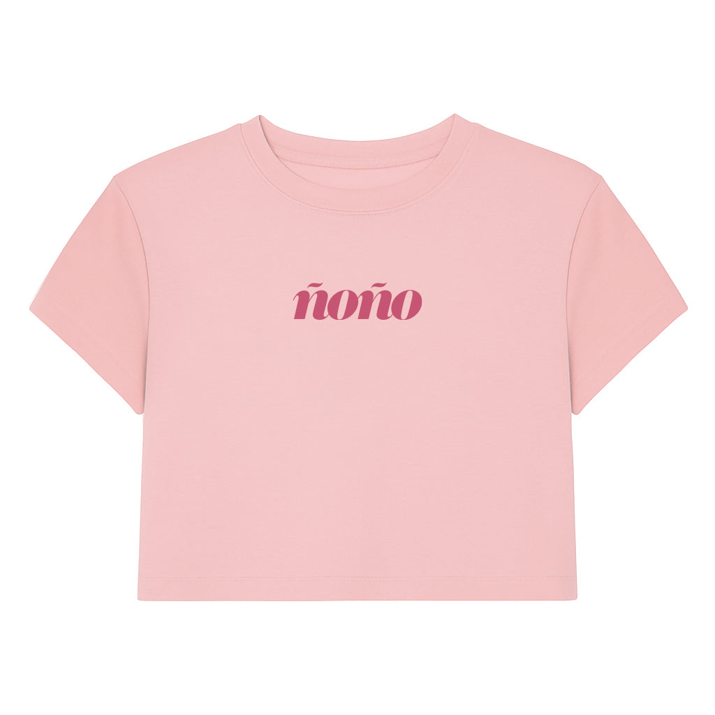 Crop Top Regular Rosa "Ñoño"