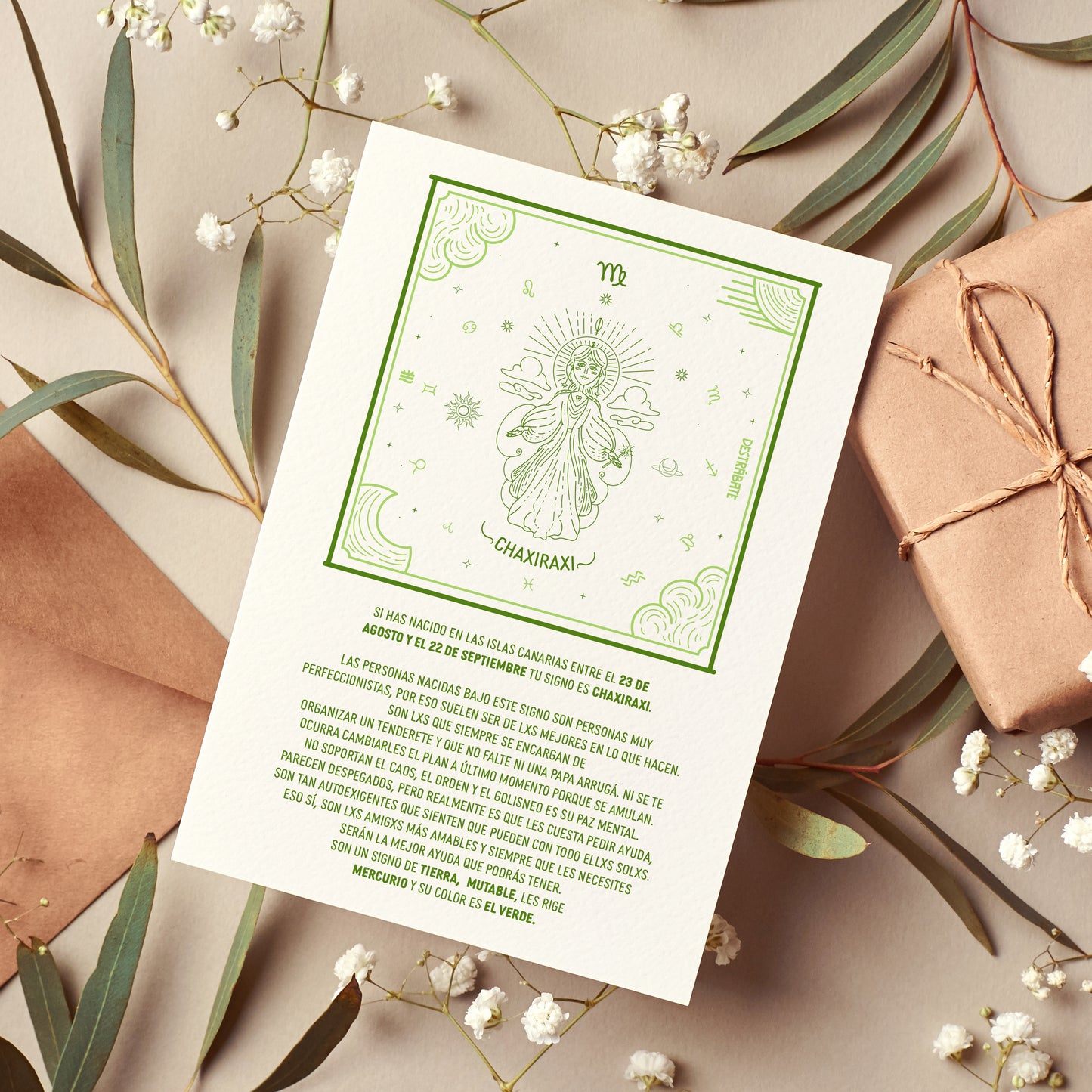Print Horóscopo Canario "Chaxiraxi" (Virgo)