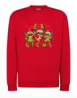 Sudadera roja ''Stitch/Merry Grinchmas''