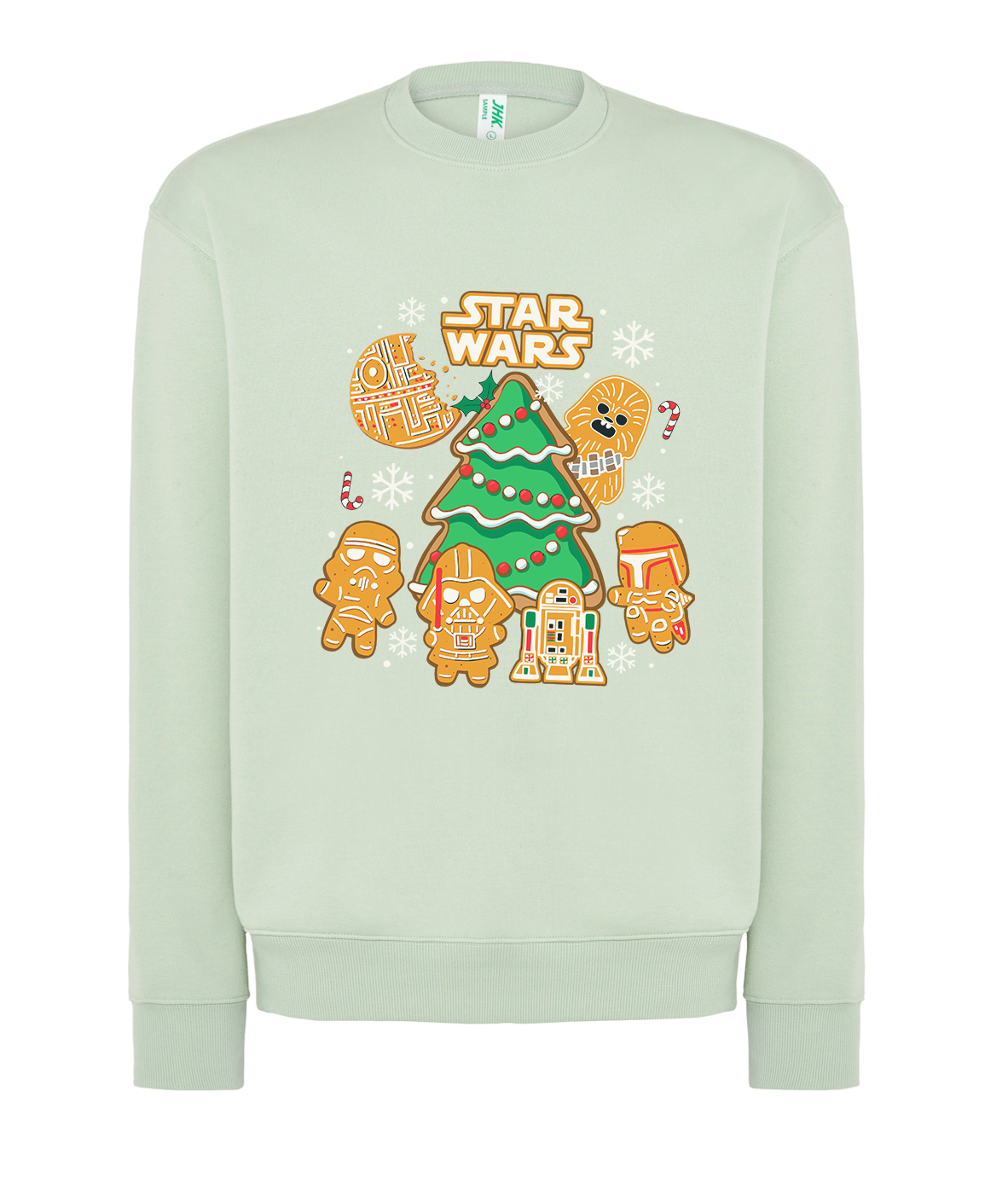 Sudadera verde ''Star Wars Galletas''